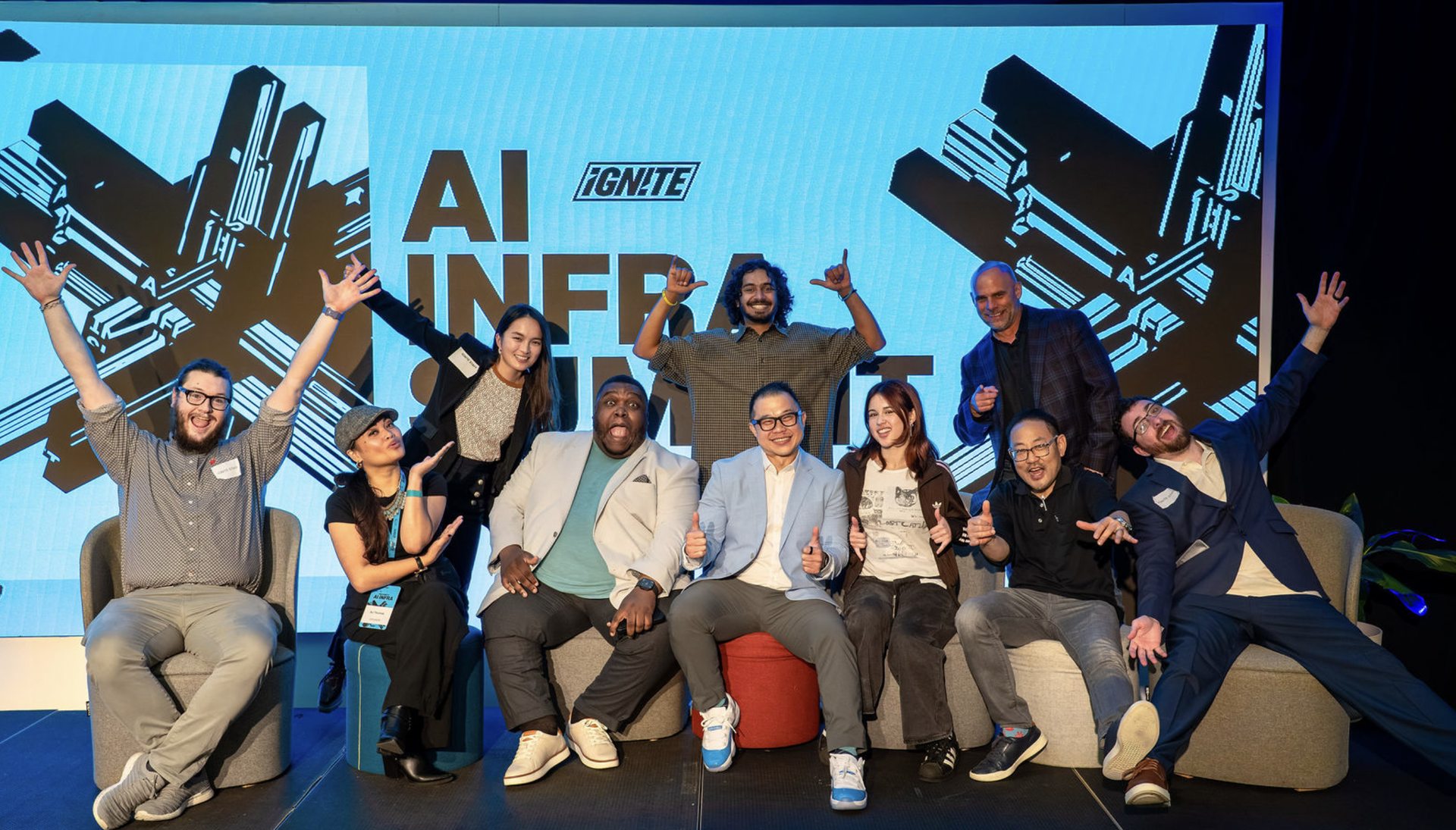 The IgniteGTM team at the AI Infra Summit